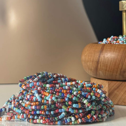 Multicoloured Waist Beads | Soul Mosaic